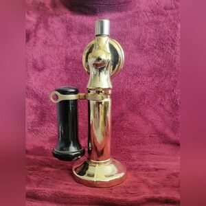 Avon Wild Country Cologne & Talc Phone Decanter Bottle from the 1960s or 1970s.